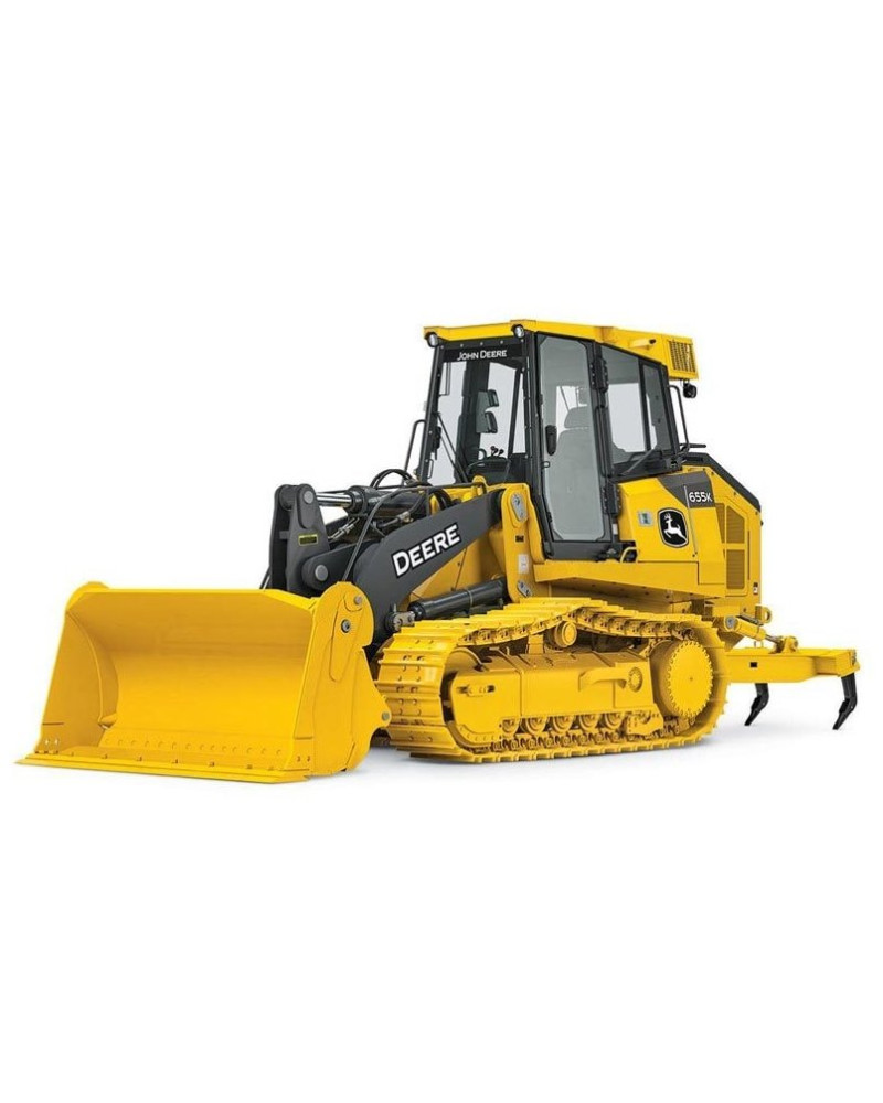 John Deere 655K Crawler Loaders (SN: E233169 - 339206) Operators Manual (OMT327049)