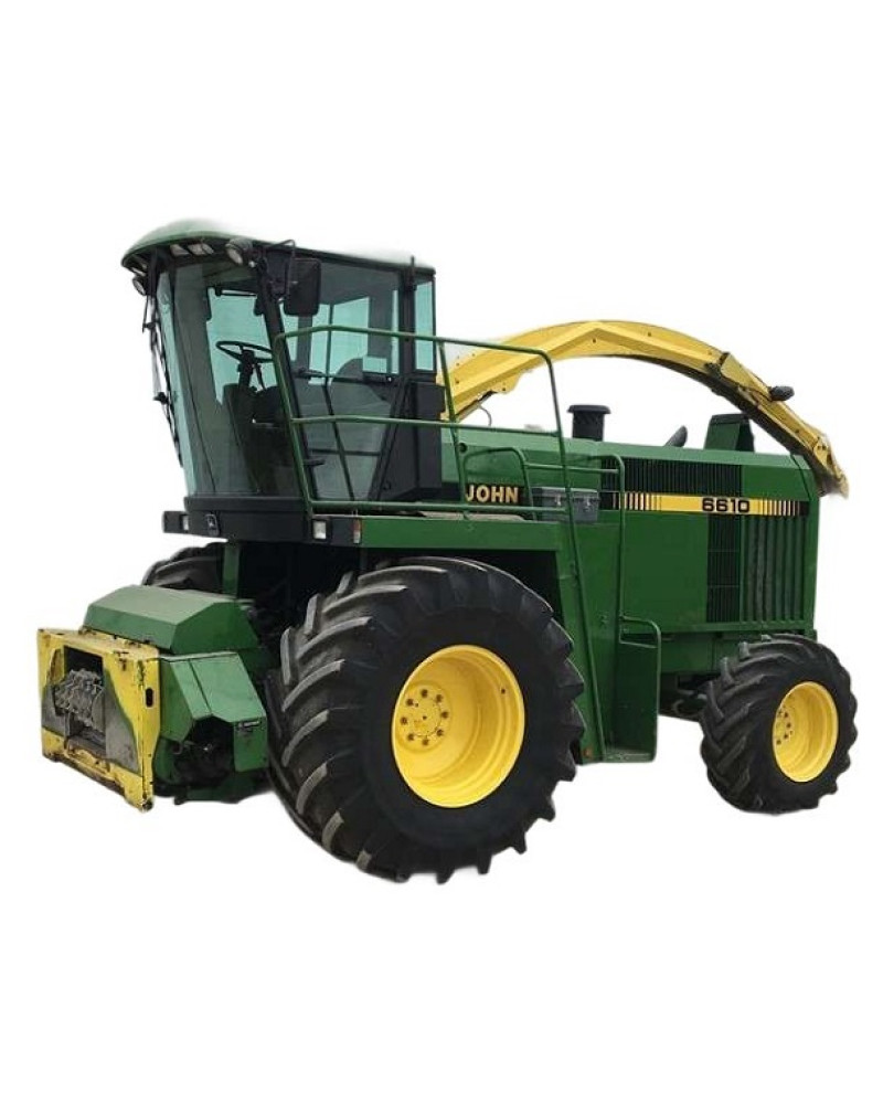 John Deere 6610, 6710, 6810 and 6910 Self-Propelled Forage Harvesters Technical Manual (TM4489) John Deere 6610, 6710, 6810 and 6910 Self-Propelled Forage Harvesters Technical Manual (TM4489)