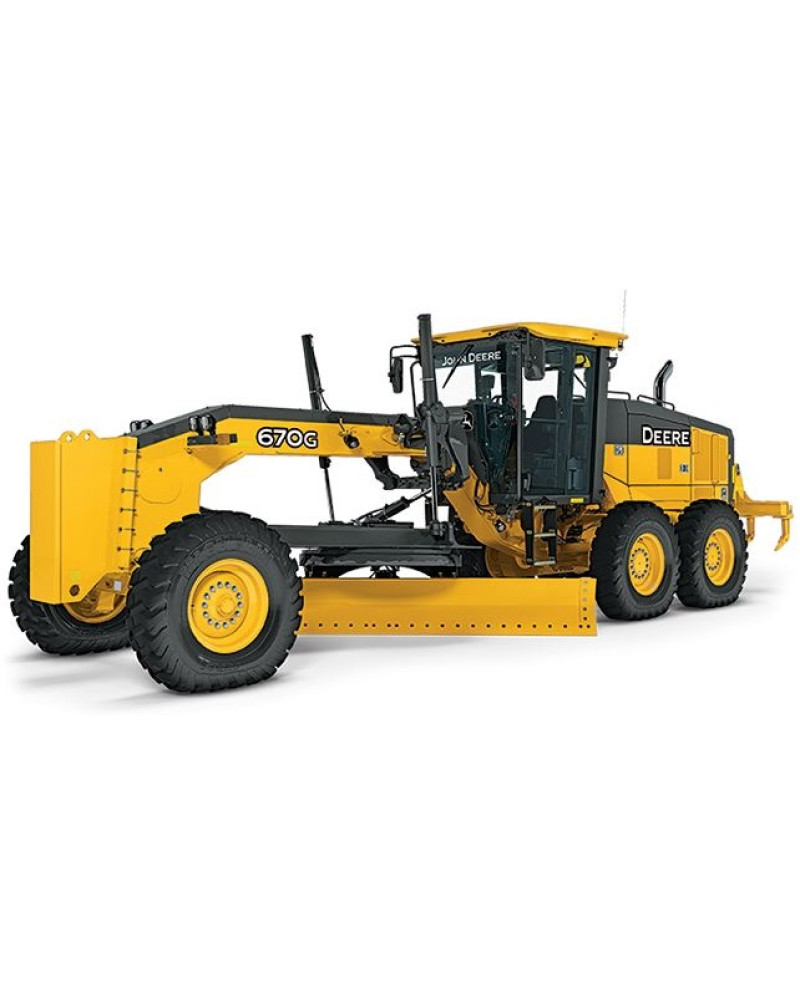 John Deere 670G, 670GP, 672G and 672GP Motor Graders (SN. before 634753) Repair Manual (TM11205) John Deere 670G, 670GP, 672G and 672GP Motor Graders (SN. before 634753) Repair Manual (TM11205)