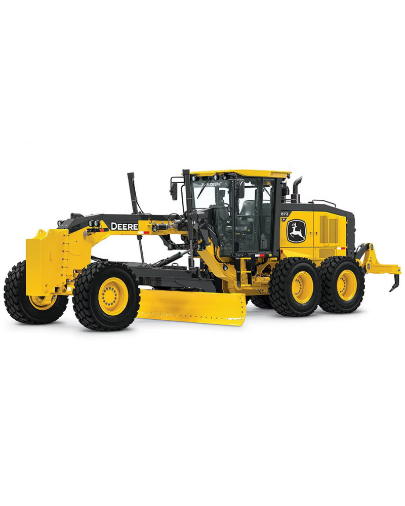 John Deere 670 P and 672 P Motor Graders (SN. from C_00001, D_00001) Operators Manual (OMT494131X019)