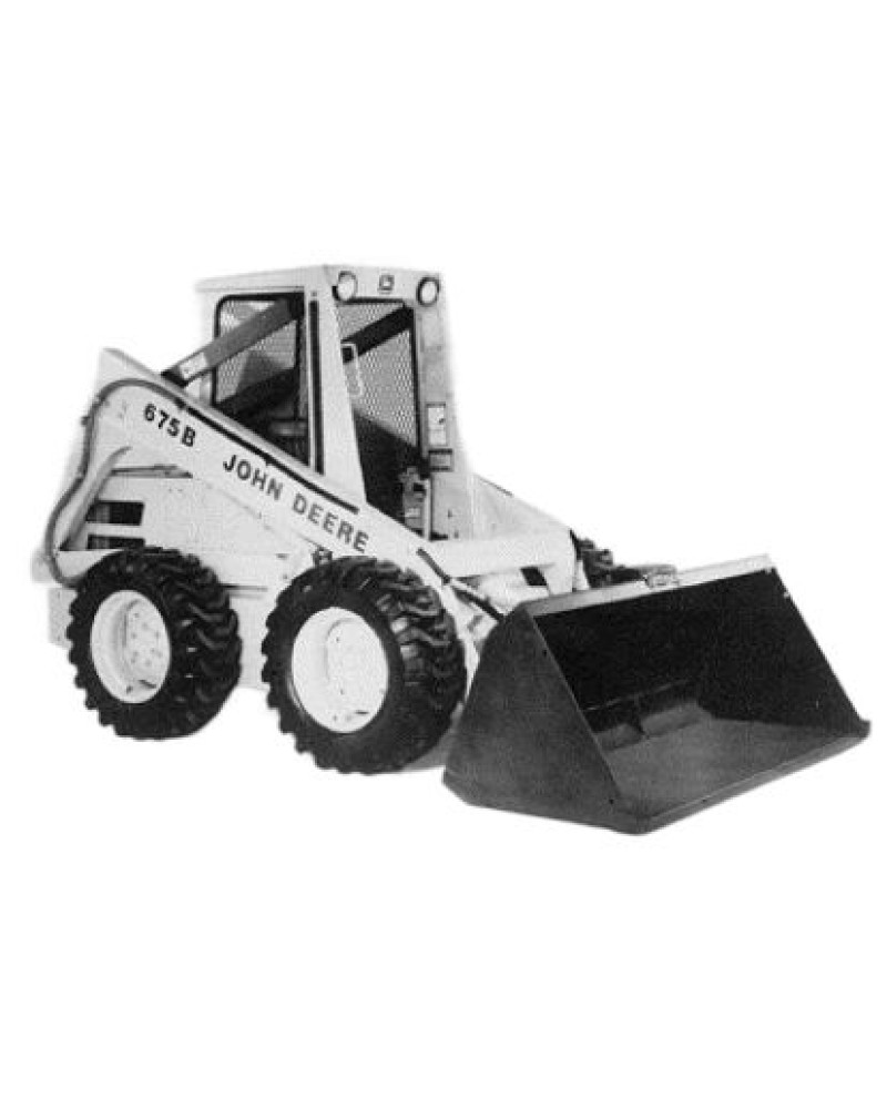 John Deere 675 and 675B Skid Steer Loaders Technical Manual (TM1374)