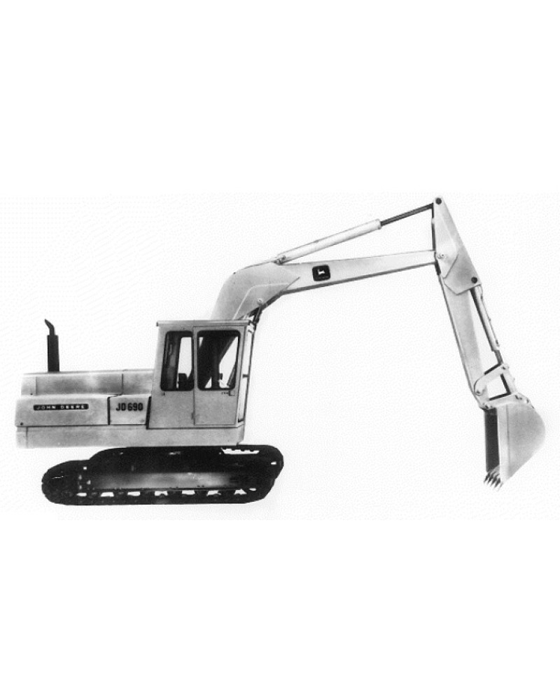 John Deere JD690 and JD690A Crawler Excavators Technical Manual (TM1017) John Deere JD690 and JD690A Crawler Excavators Technical Manual (TM1017)
