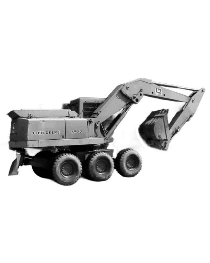 John Deere 690DR Excavators With All Terrain Wheeled Undercarriage Technical Manual (TM124557) John Deere 690DR Excavators With All Terrain Wheeled Undercarriage Technical Manual (TM124557)