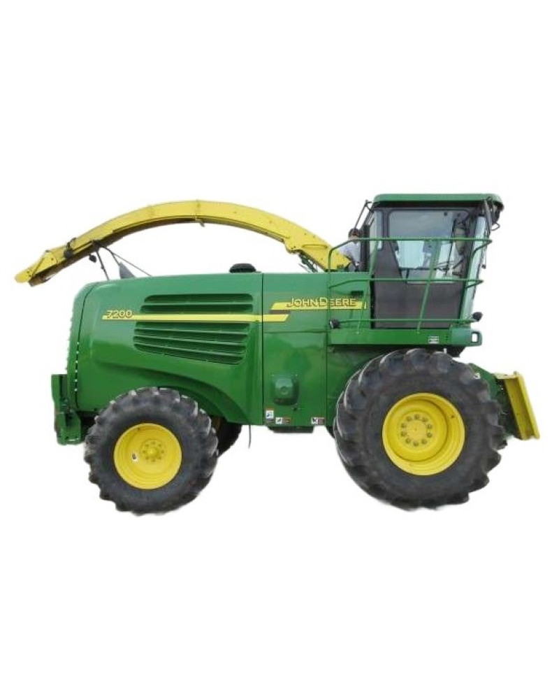 John Deere 7200, 7300, 7400, 7500, 7700 and 7800 Self-Propelled Forage Harvesters Operation and Test Manual (TM4670) John Deere 7200, 7300, 7400, 7500, 7700 and 7800 Self-Propelled Forage Harvesters Operation and Test Manual (TM4670)