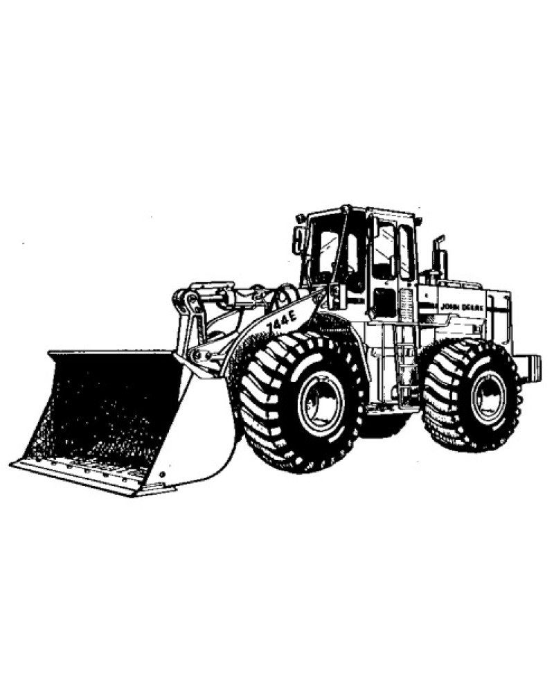 John Deere 744E 4WD Loaders Repair Manual (TM1455) John Deere 744E 4WD Loaders Repair Manual (TM1455)