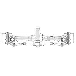 Two-Piece 730, 733, 735, 740, 745, 750 and 755 Front Wheel Drive Axles Component Technical Manual (CTM412719)