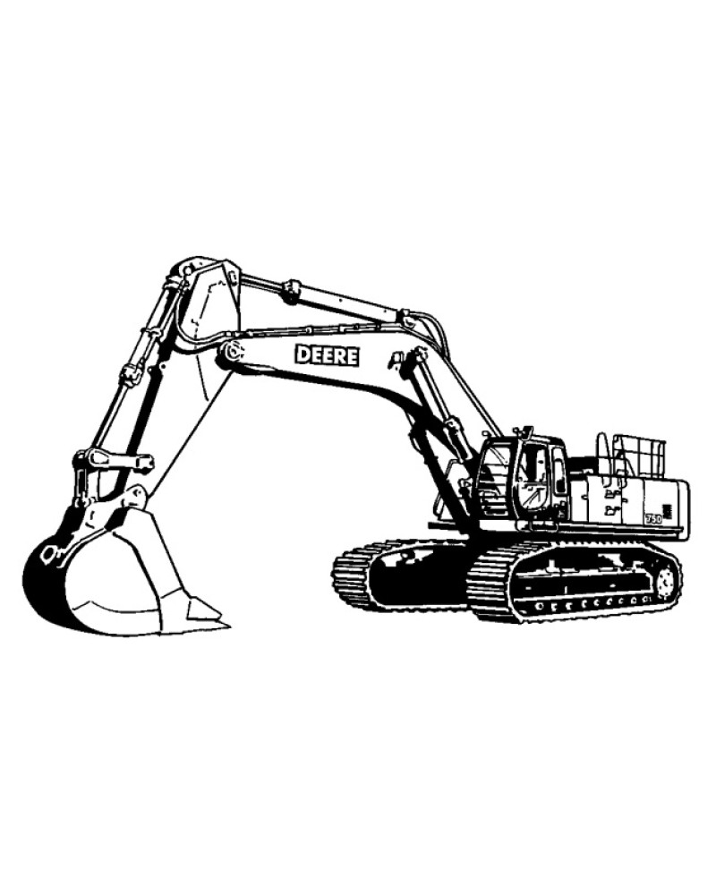 John Deere 750 Crawler Excavators (Metric) Operation and Test Manual (TM1809) John Deere 750 Crawler Excavators (Metric) Operation and Test Manual (TM1809)