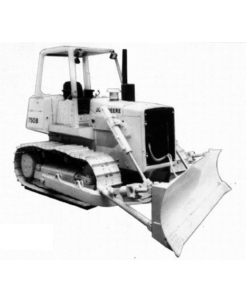 John Deere 750B and 850B Crawler Dozers Operation and Test Manual (TM1332) John Deere 750B and 850B Crawler Dozers Operation and Test Manual (TM1332)