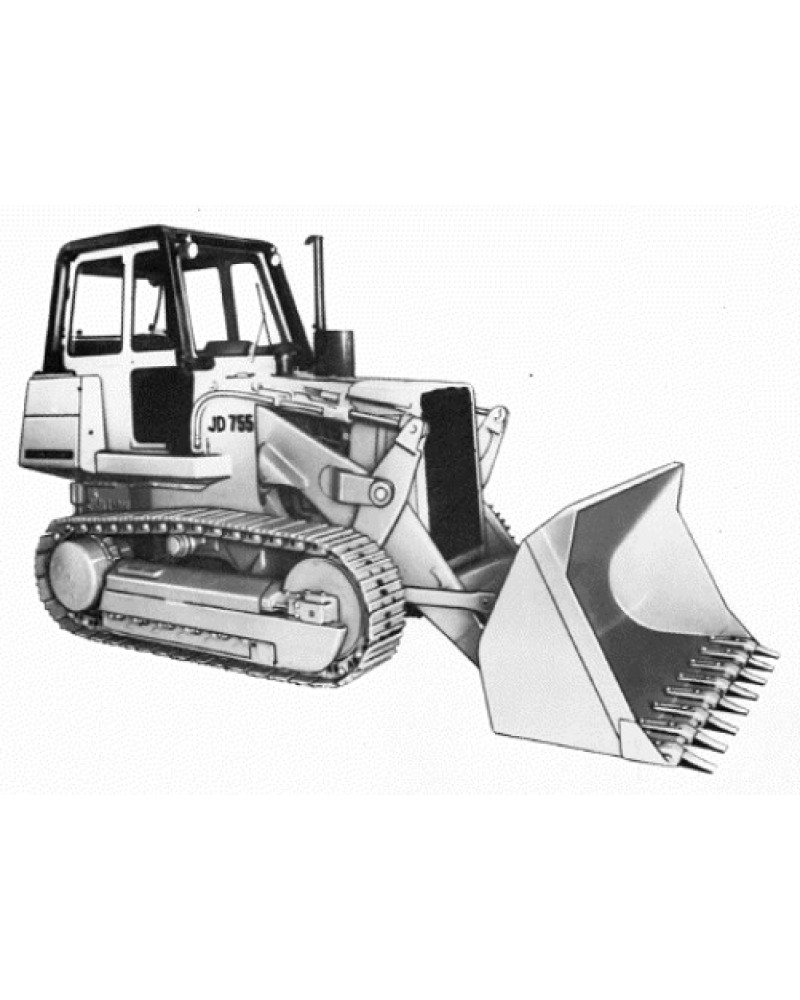 John Deere 755 and JD755 Crawler Loaders Technical Manual (TM1137)