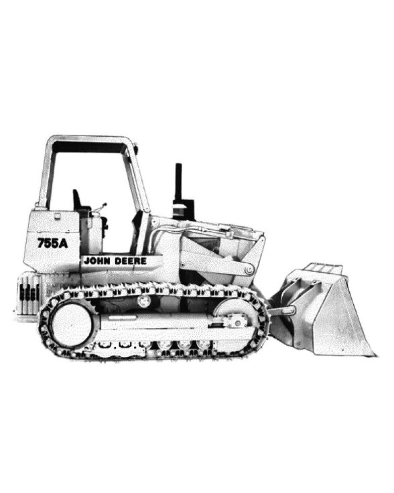 John Deere 755A Crawler Loaders Technical Manual (TM1231)