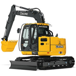 75G (SN. from J015001) Crawler Excavators Operation and Test Manual (TM12873)