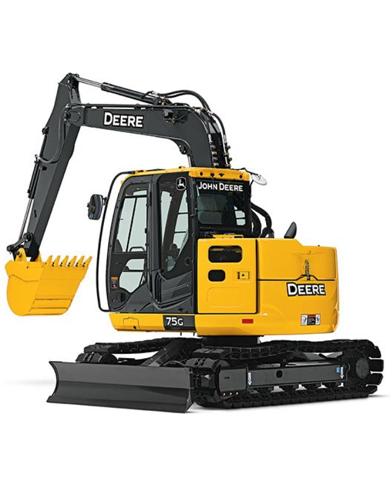 John Deere 75G (SN. from J015001) Crawler Excavators Repair Manual (TM12876) John Deere 75G (SN. from J015001) Crawler Excavators Repair Manual (TM12876)