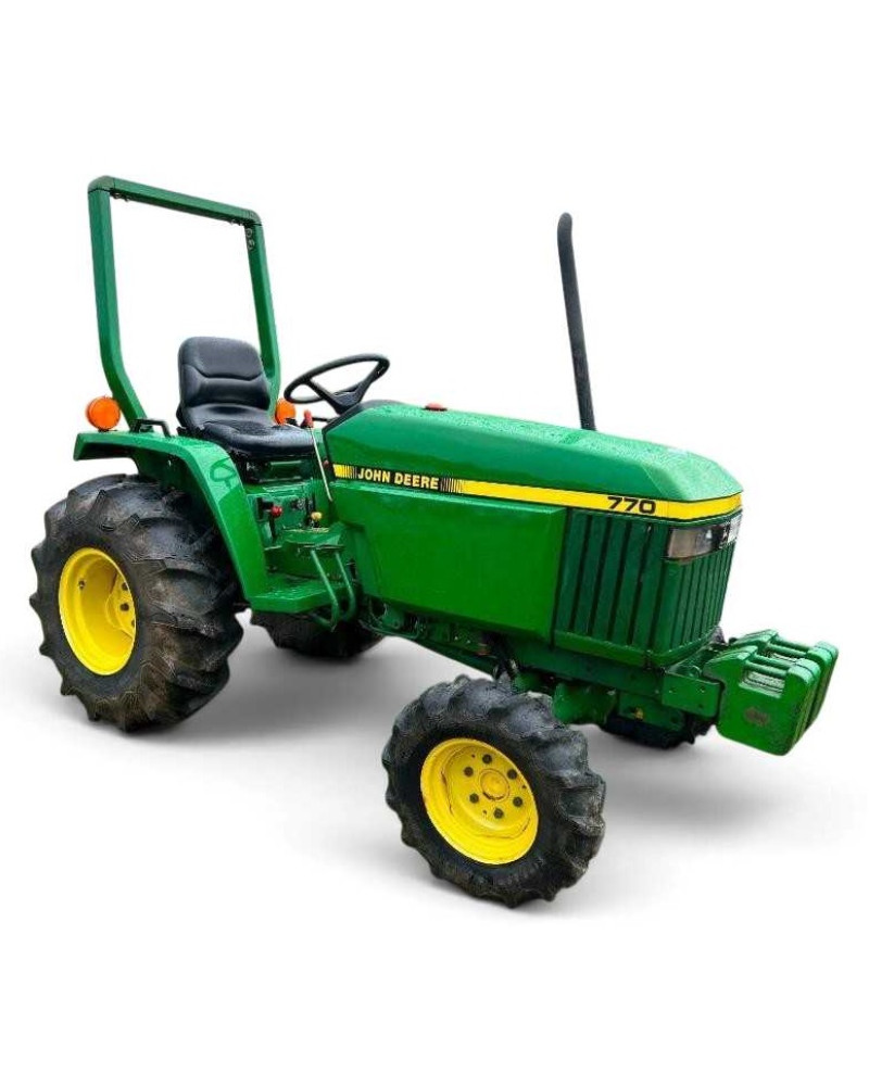 John Deere 670 and 770 Compact Utility Tractors (SN: from 100001, North America) Operators Manual (OMM95326)