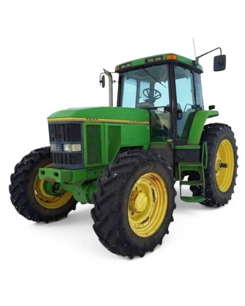 John Deere 7600, 7700 and 7800 Tractors (Europe) Operators Manual (OMAR113107)