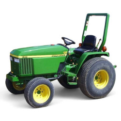 790 Compact Utility Tractors (SN: 592446 - 790000, North America) Operators Manual (OMLVU14371)