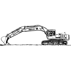 792D LC Crawler Excavators Operation and Test Manual (TM1595)