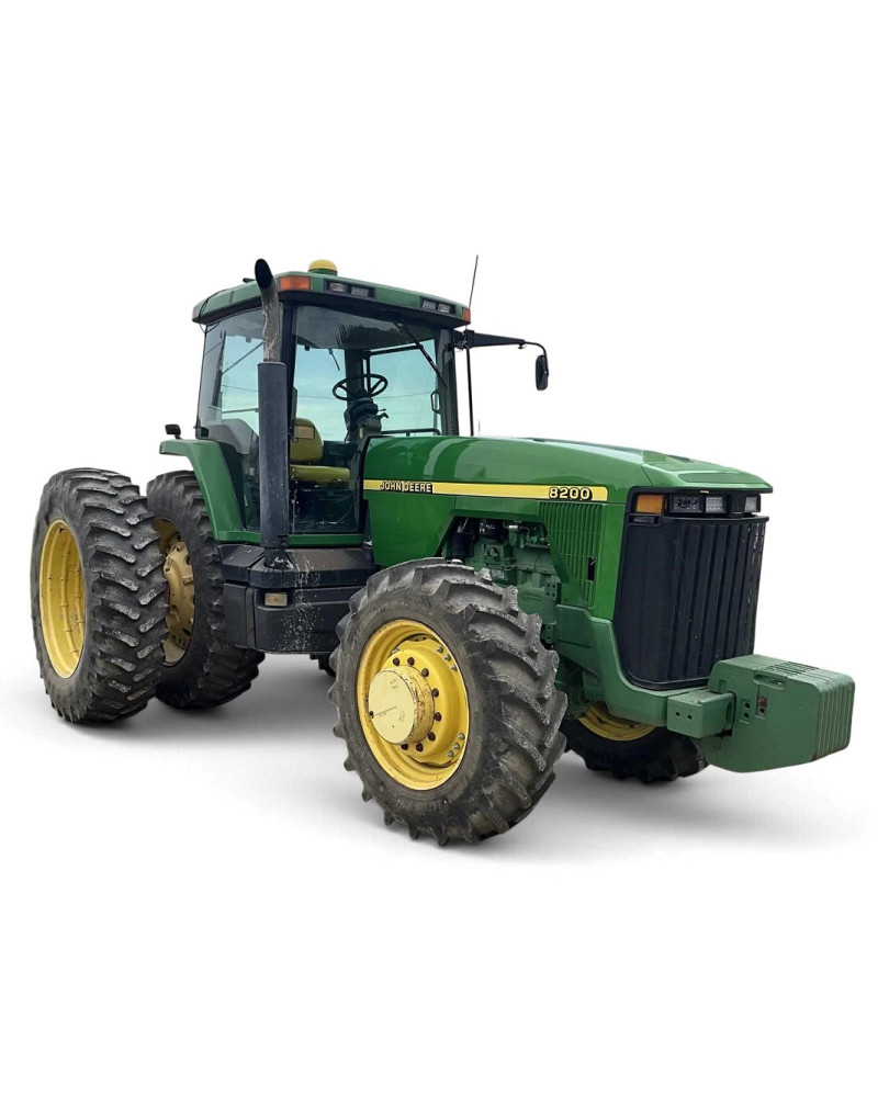 John Deere 8100, 8200, 8300 and 8400 Tractors (SN: up to 010000) (Europe) Operators Manual (OMAR116319)