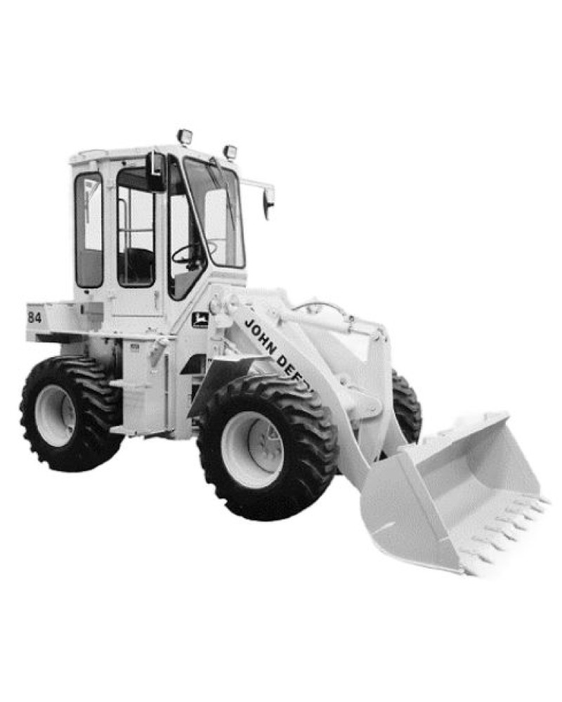 John Deere 84 Wheel Loaders Operation and Test Manual (TM1397) John Deere 84 Wheel Loaders Operation and Test Manual (TM1397)