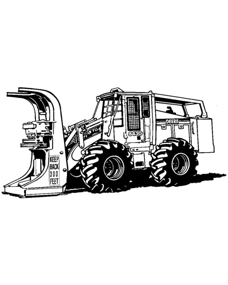 John Deere 643G and 843G Wheeled Feller Bunchers Repair Manual (TM1684) John Deere 643G and 843G Wheeled Feller Bunchers Repair Manual (TM1684)