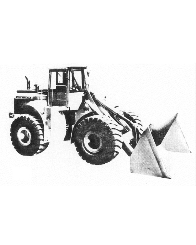 John Deere 844 and JD844 Wheel Loaders Technical Manual (TM1189) John Deere 844 and JD844 Wheel Loaders Technical Manual (TM1189)