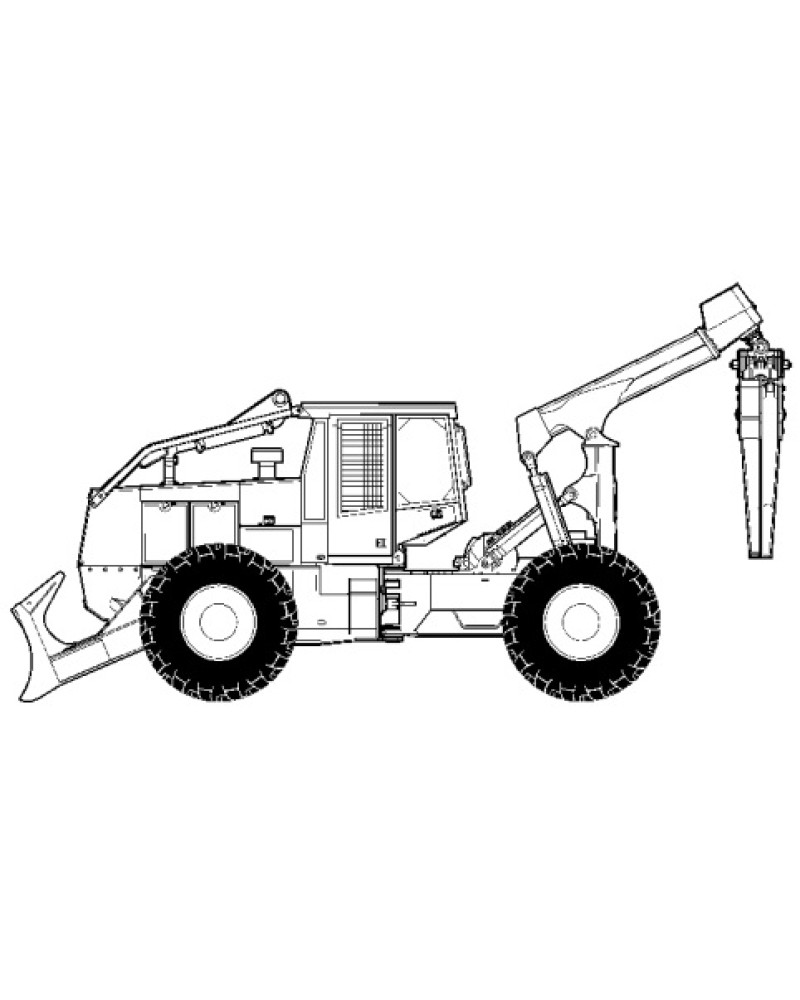 John Deere 848G, TimberJack 660D Cable and Grapple Skidders Repair Manual (TM2249) John Deere 848G, TimberJack 660D Cable and Grapple Skidders Repair Manual (TM2249)