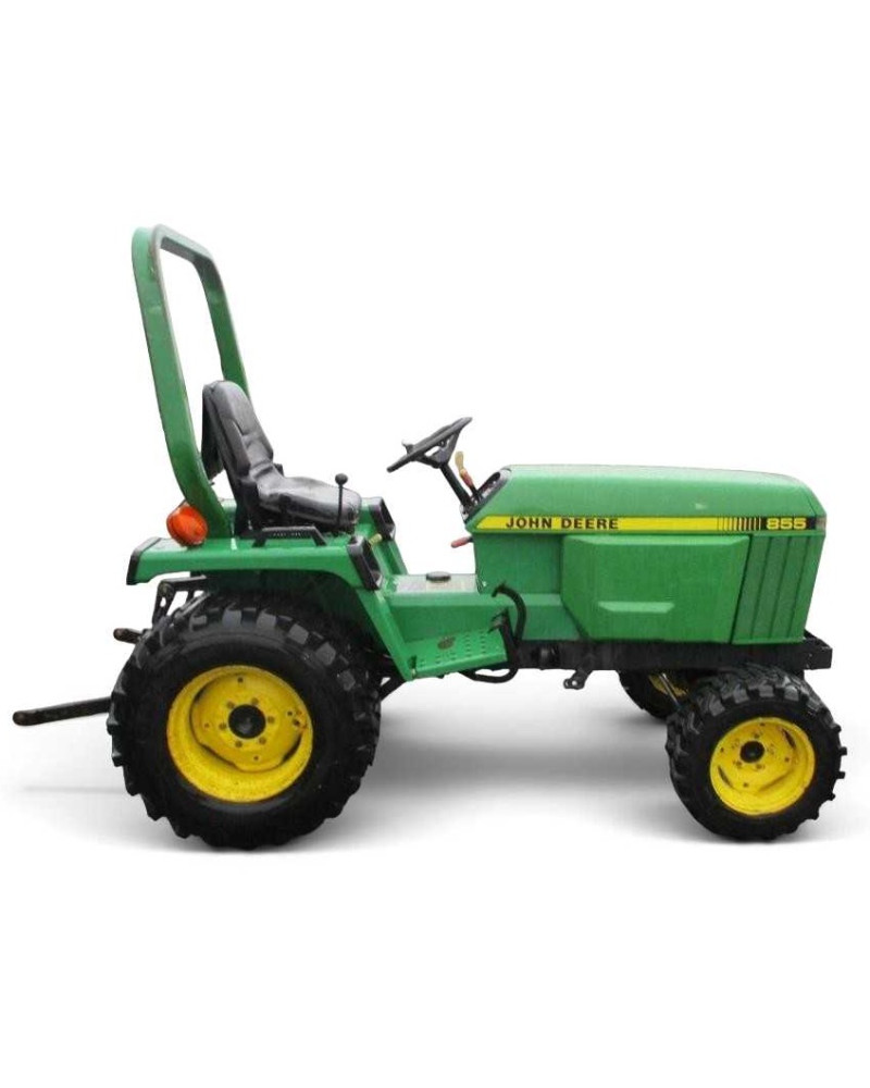 John Deere 655, 755 and 855 Compact Utility Tractors (SN: 475001-615000, North America) Operators Manual (OMM75873)