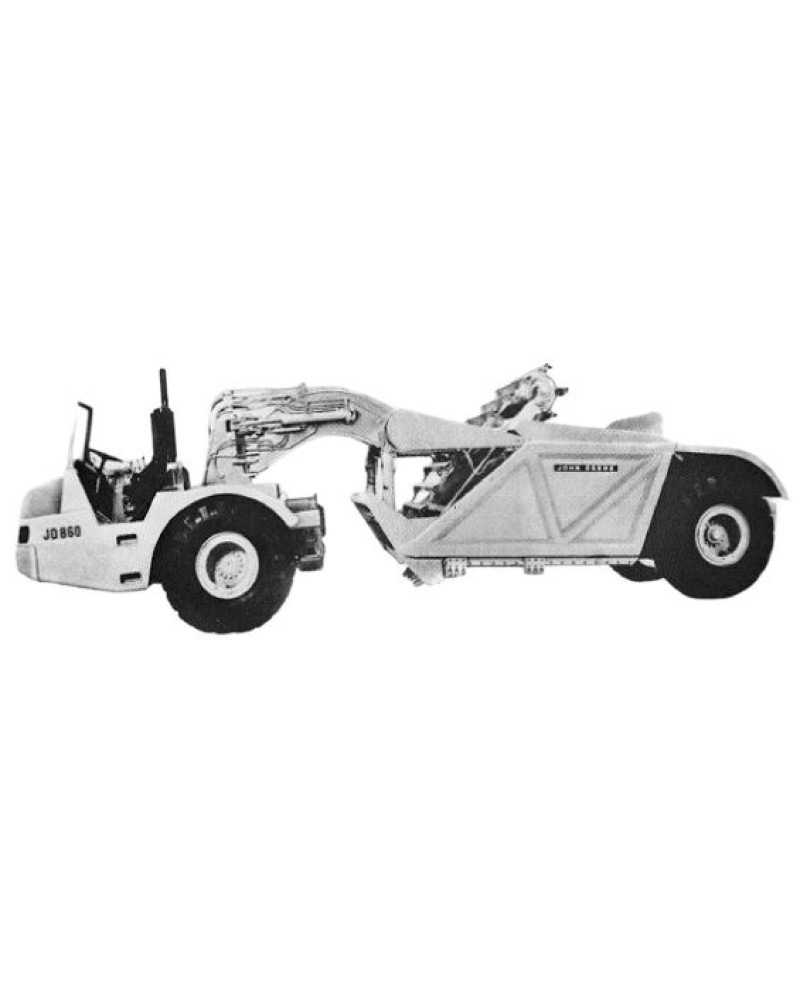 John Deere 860 and 860A Elevating Scrapers Technical Manual (TM1014) John Deere 860 and 860A Elevating Scrapers Technical Manual (TM1014)
