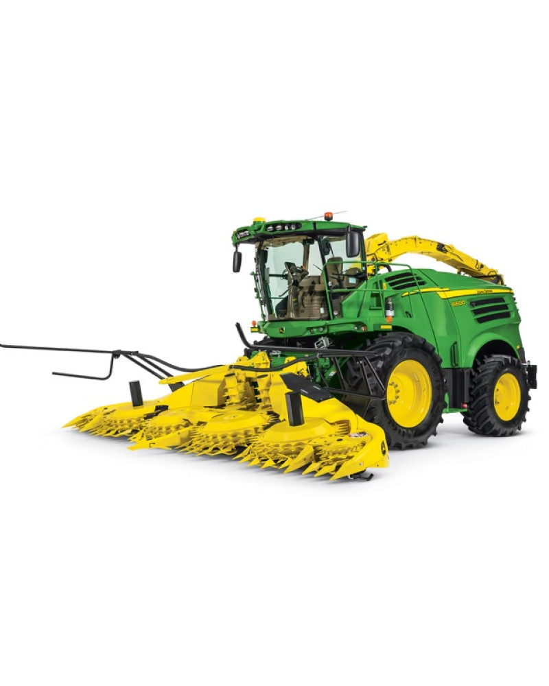 John Deere 8100, 8200, 8300, 8400, 8500, 8600 and 9600 Self-Propelled Forage Harvesters (SN: 619000-619999) Diagnostic Manual (TM412319) John Deere 8100, 8200, 8300, 8400, 8500, 8600 and 9600 Self-Propelled Forage Harvesters (SN: 619000-619999) Diagnostic Manual (TM412319)