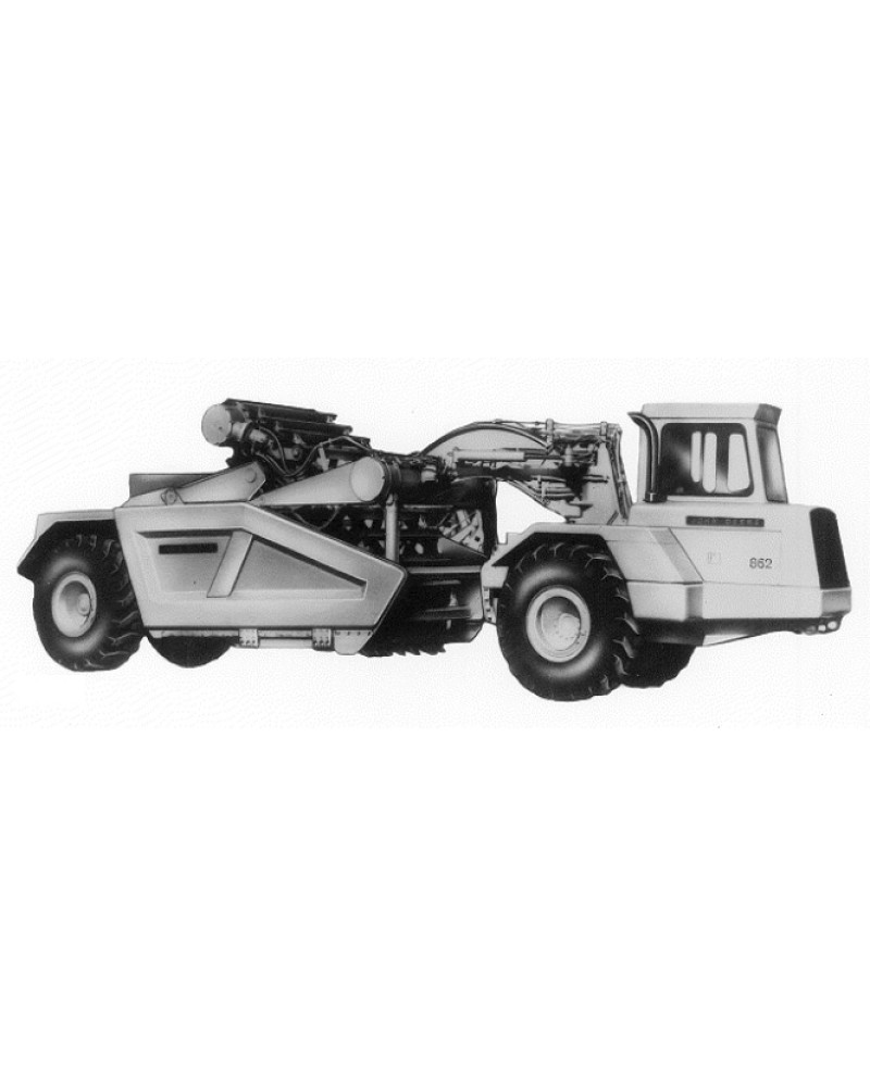 John Deere 862 Elevating Scrapers Technical Manual (TM1212) John Deere 862 Elevating Scrapers Technical Manual (TM1212)
