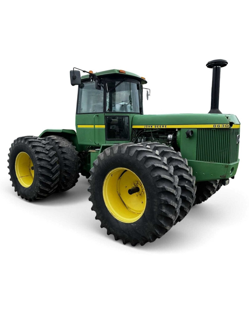 John Deere 8430 (SN: from 005928) and 8630 (SN: from 008118) 4WD Articulated Tractors (North America) Operators Manual (OMR67838)