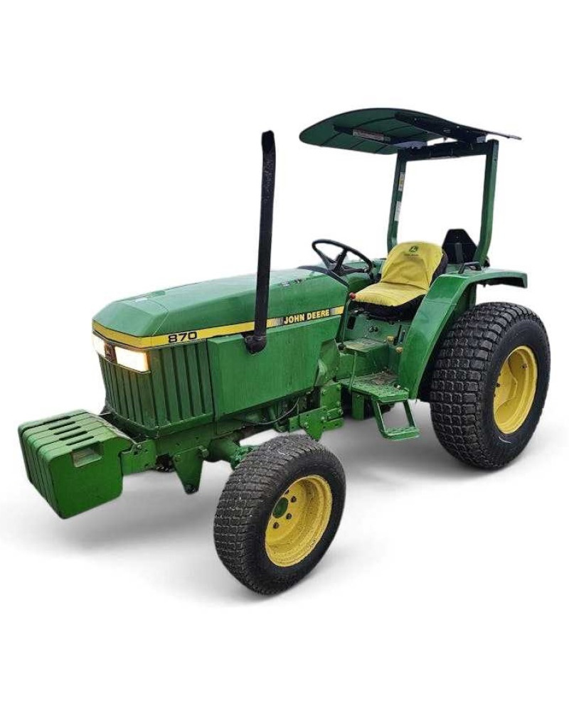 John Deere 870, 970 and 1070 Compact Utility Tractors (SN: from 100001, North America) Operators Manual (OMM95327)