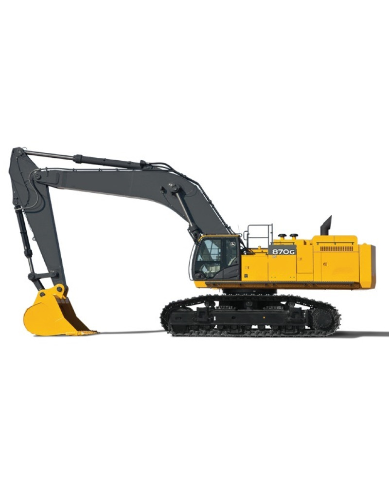 John Deere 870GLC (SN from D000001) Crawler Excavators Operation and Test Manual (TM14778X019)
