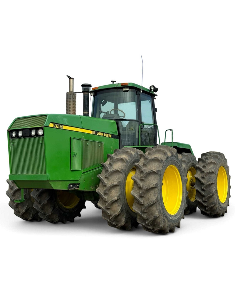 John Deere 8560 (SN.up to 1672), 8760 (SN. up to 2652), 8960 (SN.up to 1767) Articulated Tractors (N.America) Operators Manual (OMRW25626)