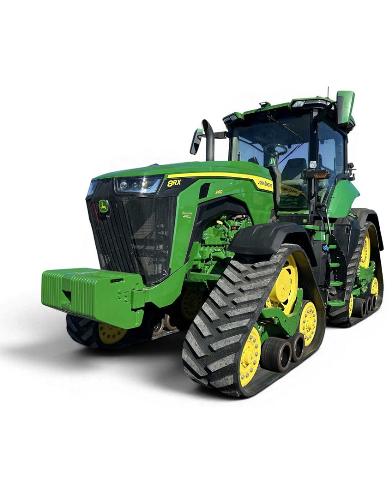 John Deere 8RX 310, 8RX 340, 8RX 370 and 8RX 410 Tracked Tractors (SN: 806001 - 808000, Export) Operators Manual (OMTA28874)