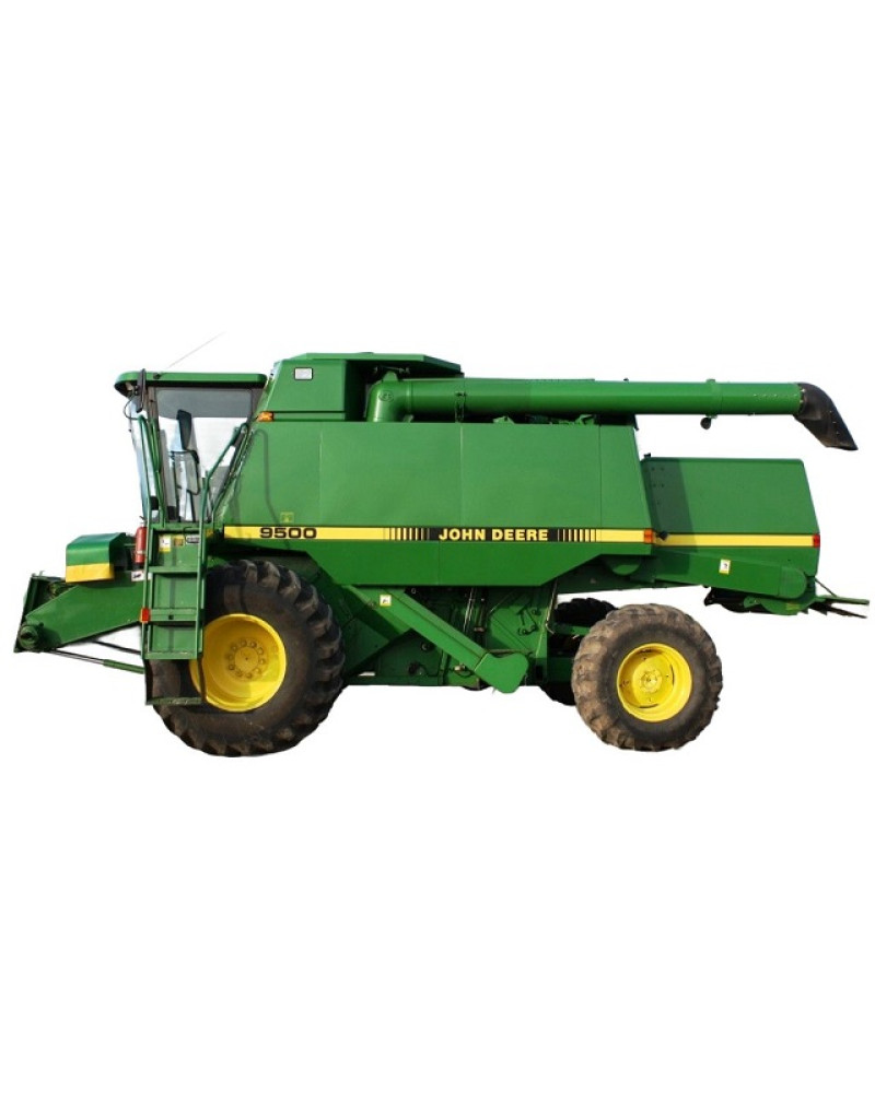 John Deere 9400, 9500, 9501, 9600, SideHill 9500 and 9600 Combines Diagnostic Manual and Supplement (TM1402) John Deere 9400, 9500, 9501, 9600, SideHill 9500 and 9600 Combines Diagnostic Manual and Supplement (TM1402)