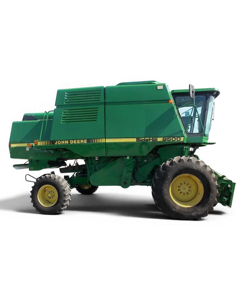 John Deere SideHill 9500 Combines Operators Manual (OMH161696)