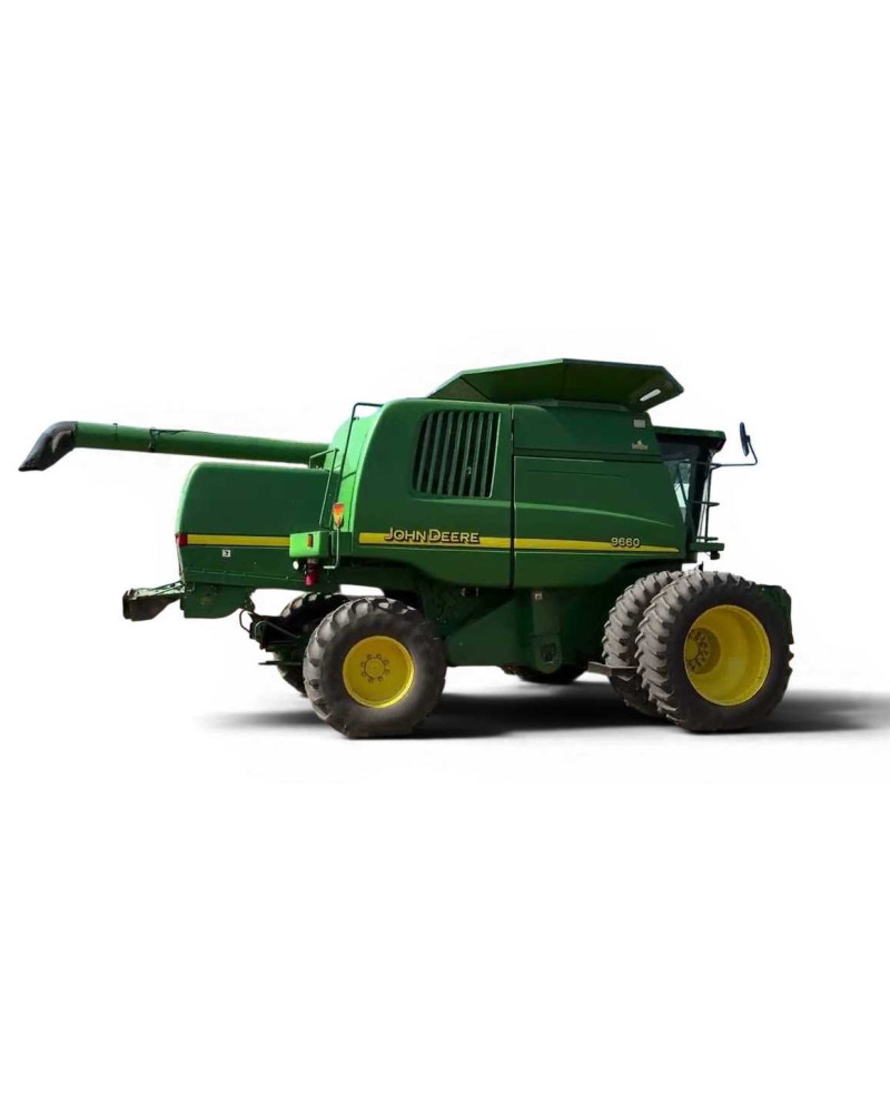 John Deere 9660 CTS Combines (SN: 705401 - 710400) Operators Manual (OMH208515)