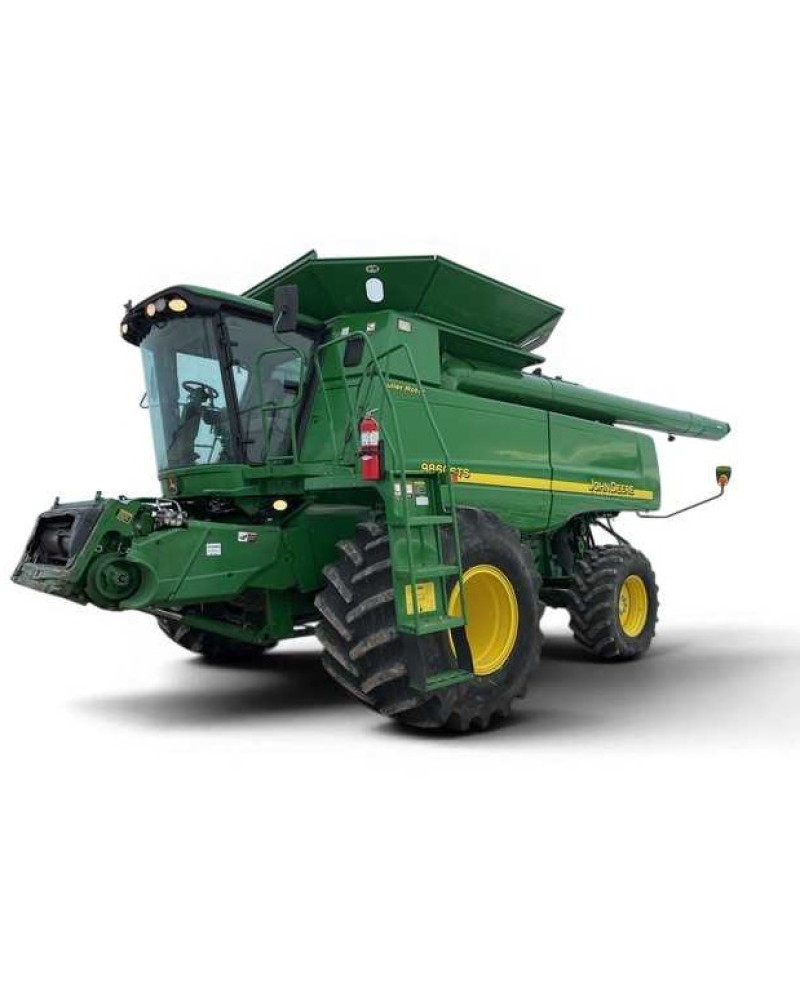 John Deere 9860 STS Combines (SN: 705701 - 710700) Operators Manual (OMH208560)