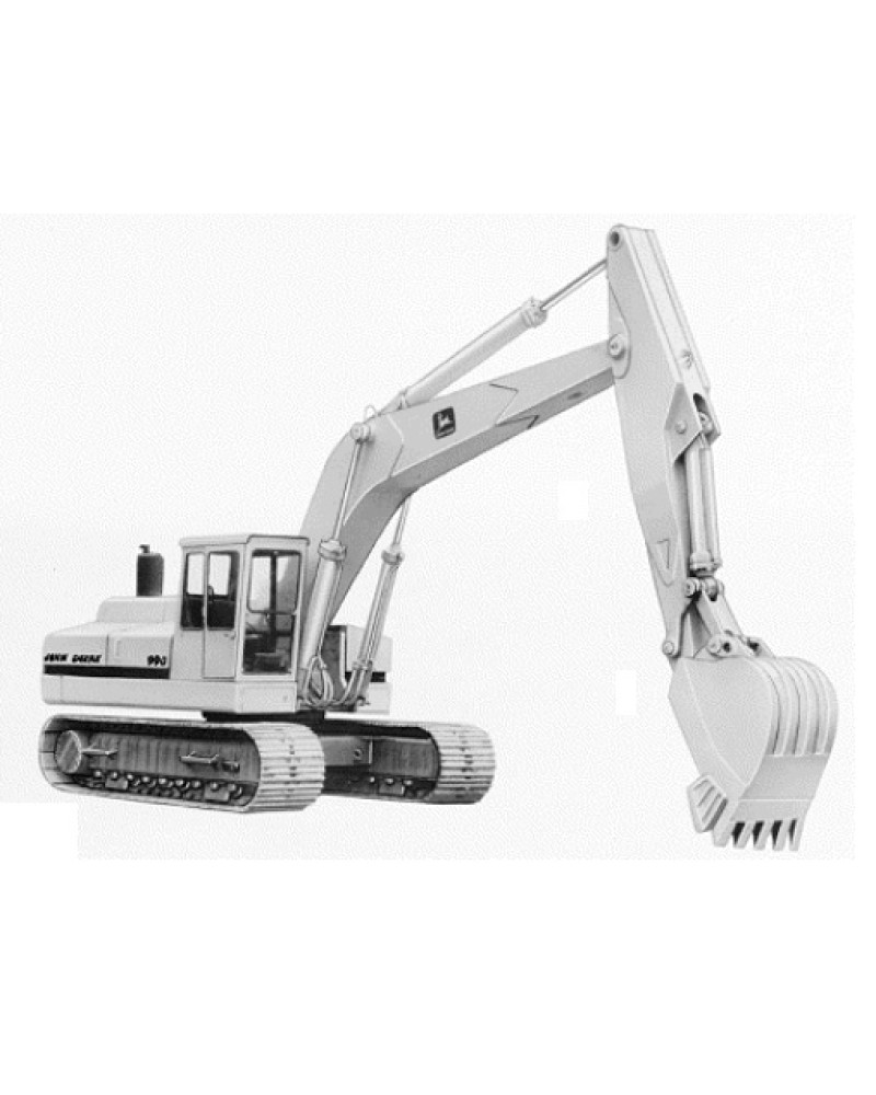 John Deere 990 Crawler Excavators Technical Manual (TM1230) John Deere 990 Crawler Excavators Technical Manual (TM1230)