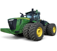 9R 640 Articulated Tractor inc.Scraper Special 