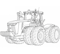 9R Series Articulated Tractors