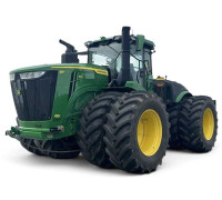 9R 590 Articulated Tractor inc.Scraper Special 