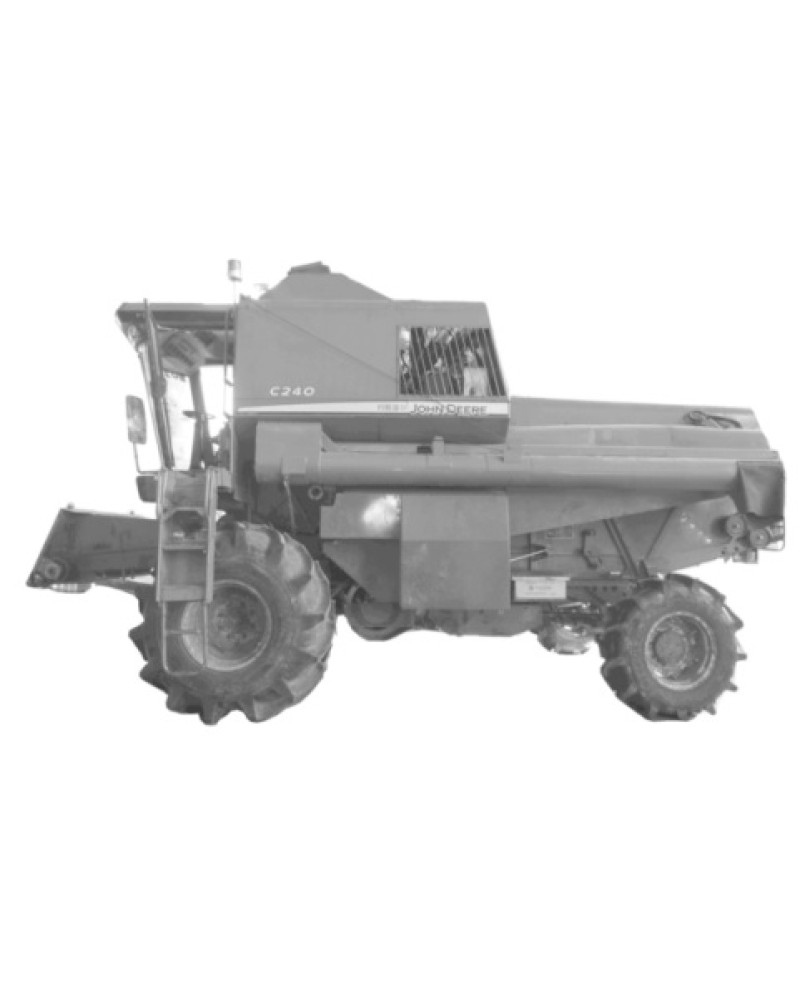 John Deere C240 (4LZ-13) Combines (China, SN. from 015000) Diagnostic and Repair Technical Manual (TM136619)