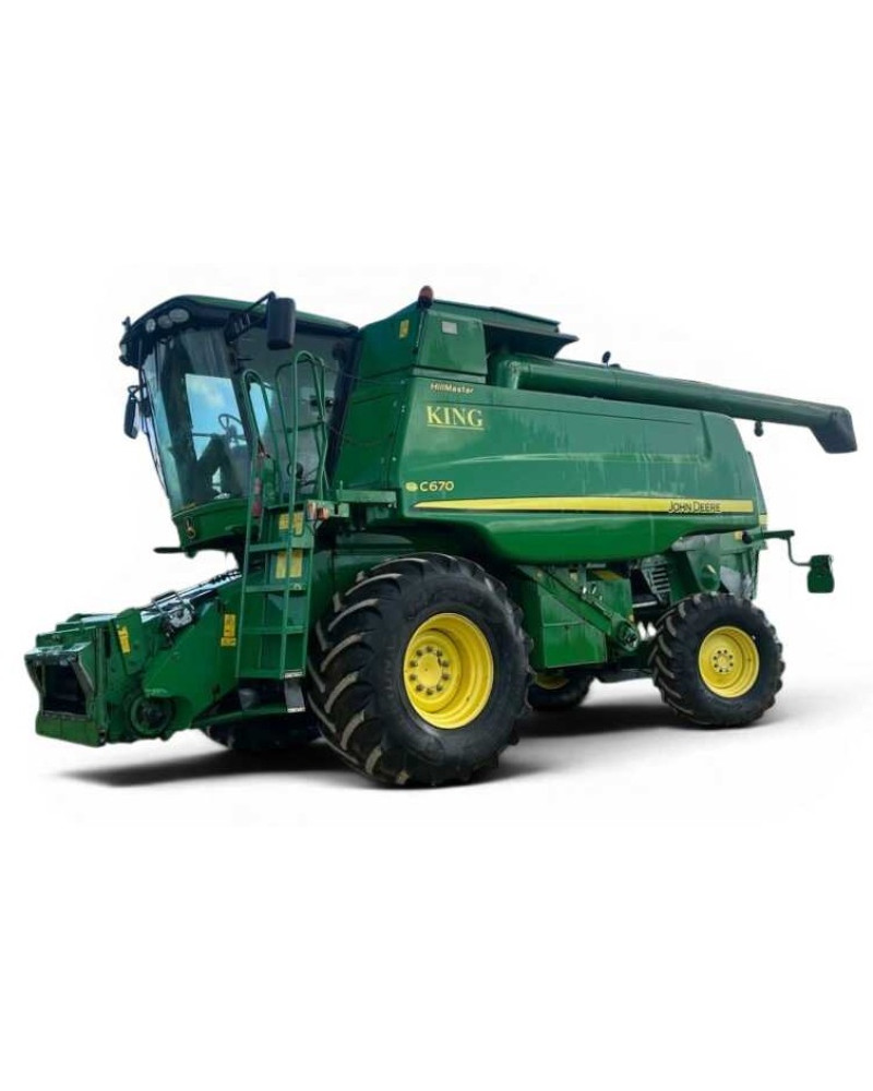 John Deere C670, T550, T560, T660, T670, W540, W550, W650, W660 Combines (SN:085500-101999) (Europe) Operators Manual (OMHXE17664)
