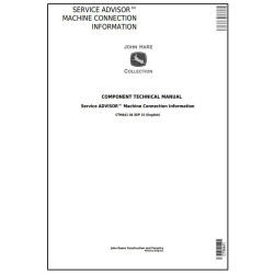 Service ADVISOR™ Machine Connection Information Technical Manual (CTM441)