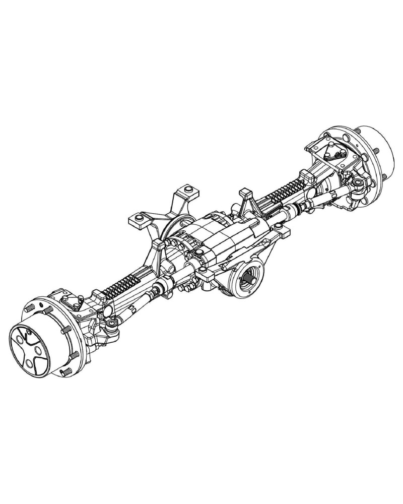 John Deere, APL 335, 350, 359, AS 2060, 3035, 3050, 3060, Carrao 20.09, 2WD, Dana 2WD, 720, 725, 750, 755 Axles Technical Manual (CTM8193)