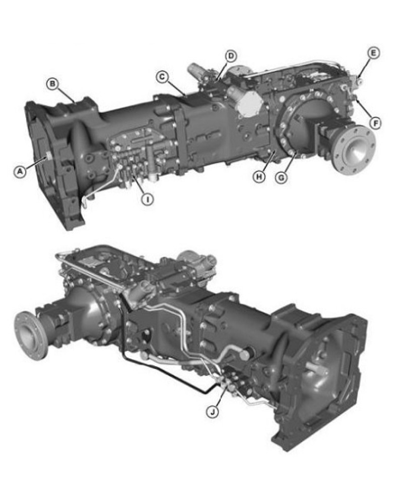 John Deere PowrReverser™ 12x12 and 24x12 Transmissions Component Technical Manual (CTM900519)