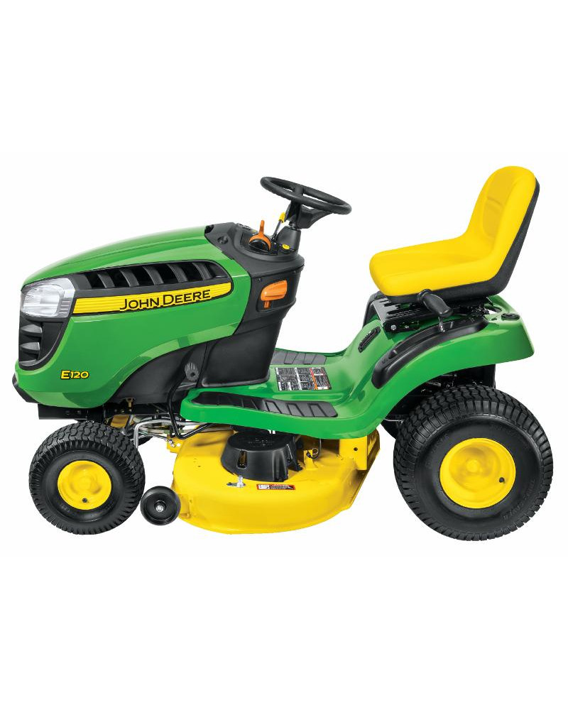 John Deere E100, E110, E120, E130, E140, E150, E160, E170 and E180 Lawn Tractors (North America, SN. from 010001) Technical Manual (TM151119) John Deere E100, E110, E120, E130, E140, E150, E160, E170 and E180 Lawn Tractors (North America, SN. from 010001) Technical Manual (TM151119)