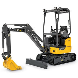E18ZS (SN. from D016000) Compact Excavators Operation and Test Manual (TM14361X19)