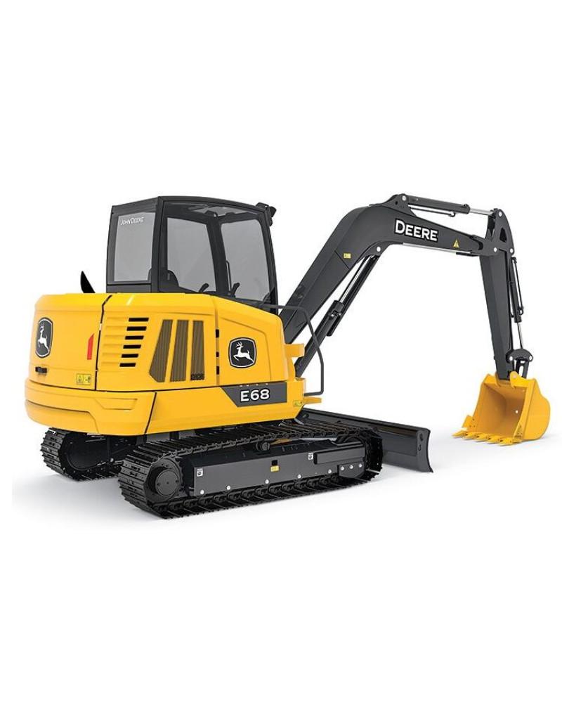 John Deere E60 and E68 Compact Excavators (SN. from D016000) Operation and Test Manual (TM14381X19) John Deere E60 and E68 Compact Excavators (SN. from D016000) Operation and Test Manual (TM14381X19)